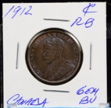 1912 Cent Canada GEM BU RB