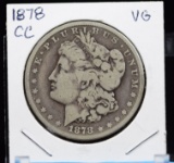 1878-CC Morgan Dollar VG