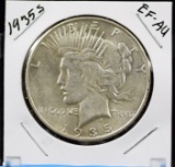 1935-S Peace Dollar EF/AU