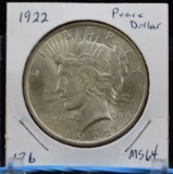 1922 Peace Dollar MS64