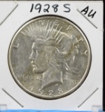 1928-S Peace Dollar AU