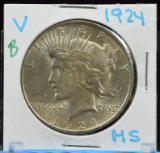 1924 Peace Dollar MS B