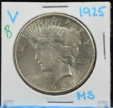 1925 Peace Dollar MS B