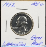 1952 Washington Quarter Proof 66 Very Reflective