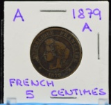 1879-A French Centimes 5