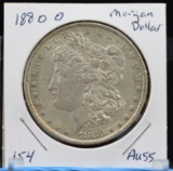 1880-O Morgan Dollar AU55