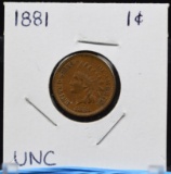 1881 Indian Head Cent UNC