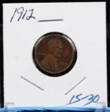 1912 Lincoln Cent EF Plus