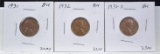 1931, 32 & 32-D Lincoln Cents 3 Coins