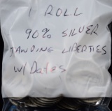 Roll of Standing Liberty 90% Silver Quarters