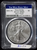 2018-W American Silver Eagle PCGS MS-69 1st Strike