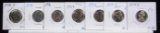 7 Jefferson Nickels UNC 7 Coins I