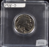 1935-D Buffalo Nickel