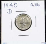 1940-D Mercury Dime CH/BU