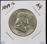 1949-S Franklin Half Dollar AU