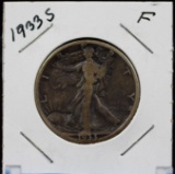 1933-S Walking Half Dollar Fine