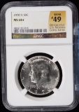 1970-D Kennedy NGC MS-64 Star