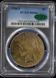 1926-S Peace Dollar PCGS MS-64 CAC Nice Original Color