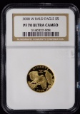 2008-W $5 Gold Bald Eagle NGC PF-70 Ultra Cameo