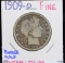 1909-O Barber Half Dollar Fine Mintage 925K