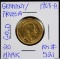 1908-A Gold 20 Mark Germany/Prussia UNC