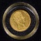 1828 A Gold 20 Francs Charles X CH/XF Black Box