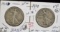 1918-D & 1918-S Walking Half Dollars VF