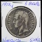 1912 A Silver 5Bolivares Venezuela Scarce Nicke Obverse Tone