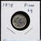 1898 Barber Dime Choice Proof