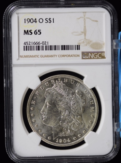 1904-O Morgan Dollar NGC MS-65