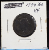 1794 Half Cent VF