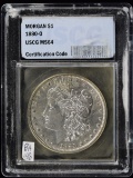 1880-O Morgan Dollar USCG MS64