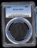 1825 Bust Half Dollar PCGS XF-45