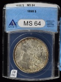 1898 Morgan Dollar ANACS MS-64