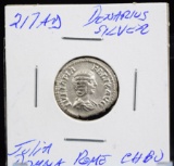 217AD Silver Denarius Julia Domma Rome Emperor Caracalla CH BU