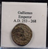 253-268 Ancient Gallienus Emperor Denarius