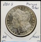 1880-S Morgan Dollar MS65