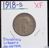 1918-S Standing Liberty Quarter XF