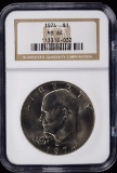 1974 Ike Dollar NGC MS-64