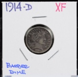 1914-D Barber Dime XF