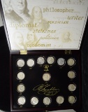 1948-1963 Year Franklin Half Dollar Set w/Cherry Box VG-EF