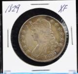 1829 Bust Half Dollar XF