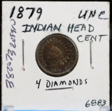 1879 Indian Head Cent UNC