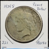 1925-S Peace Dollar AU50