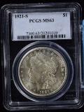 1921-S Morgan Dollar PCGS MS-63