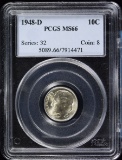 1948-D Roosevelt Dime PCGS MS-66