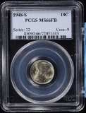 1948-S Roosevelt Dime PCGS MS-66 FB