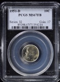 1951-D Roosevelt Dime PCGS MS-67 FB