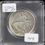 1925 Stone Mt Half Dollar Commen XF