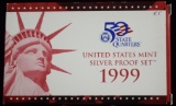1999 Silver Proof Set Key Set for the series